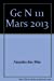 Seller image for Gc n 111 mars 2013 [FRENCH LANGUAGE - No Binding ] for sale by booksXpress