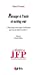 Imagen del vendedor de Acting out et passage à l'acte: "Faudra-t-il que je me coupe l'oreille pour que vous me prétiez la vôtre ?" [FRENCH LANGUAGE - No Binding ] a la venta por booksXpress