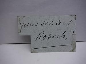 Seller image for ORIGINAL SIGNED LETTER FRAGMENT OF FIELD MARSHAL FREDERICK ROBERTS, FIRST EARL ROBERTS for sale by Imperial Books and Collectibles