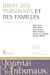 Seller image for Droit des personnes et des familles: Chronique de jurisprudence 2011-2016 [FRENCH LANGUAGE - No Binding ] for sale by booksXpress