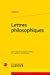 Image du vendeur pour Lettres philosophiques [FRENCH LANGUAGE - No Binding ] mis en vente par booksXpress