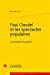 Seller image for Paul Claudel et les spectacles populaires: Le paradoxe du pantin [FRENCH LANGUAGE - No Binding ] for sale by booksXpress