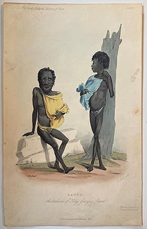 Patêt: Australians of King George's Sound [engraving, hand coloured]