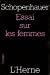 Seller image for Essai sur les femmes [FRENCH LANGUAGE - No Binding ] for sale by booksXpress