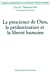 Seller image for La prescience de Dieu, la prédestination et la liberté humaine [FRENCH LANGUAGE - No Binding ] for sale by booksXpress