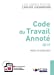 Seller image for Code poche Larcier Luxembourg - Code du travail annoté 2019:   jour au 1er février 2019 [FRENCH LANGUAGE - No Binding ] for sale by booksXpress