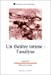 Seller image for Un théâtre intime : l'analyse [FRENCH LANGUAGE - No Binding ] for sale by booksXpress