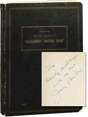 Songs from Irving Berlin's "Alexander's Ragtime Band" (First Edition, inscribed by Irving Berlin,...