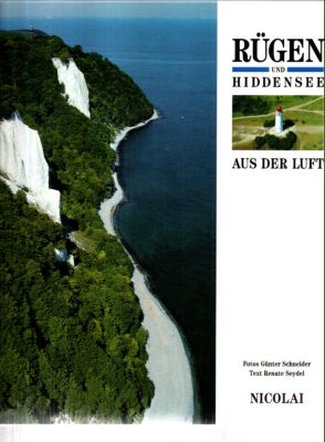 Rügen und Hiddensee aus der Luft.