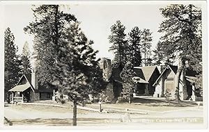 Deluxe Cabins Bryce Canyon Nat'l Park [Real Photo Postcard]