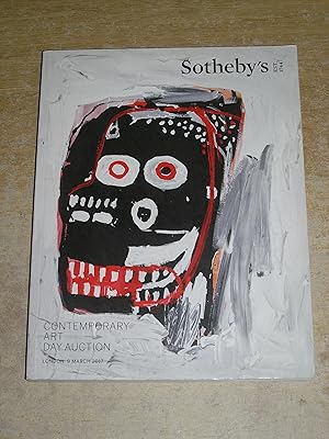 Sotheby's London Contemporary Art Day Auction 9 March 2017
