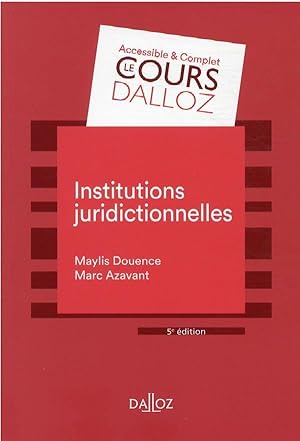 institutions juridictionnelles