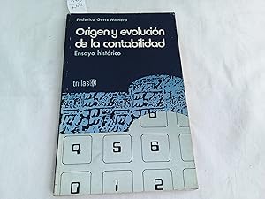 Imagen del vendedor de Origen y evolucin de la contabilidad. a la venta por Librera "Franz Kafka" Mxico.