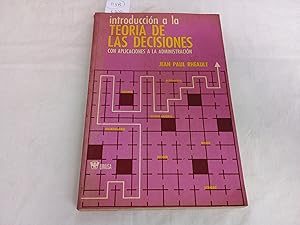 Seller image for Introduccin a la teora de las decisiones. for sale by Librera "Franz Kafka" Mxico.