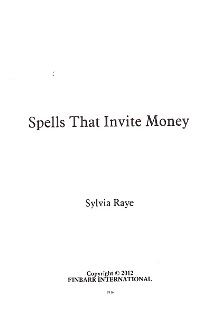 Spells That Invite Money