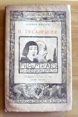 Seller image for Classici del ridere - Il Decamerone - Filostrato Giornata Quarta for sale by L'Angolo del Collezionista di B. Pileri
