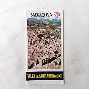 Immagine del venditore per NAVARRA TEMAS DE CULTURA POPULAR N 270: VILLA DE SAN MARTN DE UNX venduto da LIBRERIA CLIO