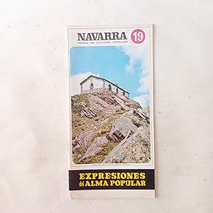 Imagen del vendedor de NAVARRA TEMAS DE CULTURA POPULAR 19: EXPRESIONES DEL ALMA POPULAR a la venta por LIBRERIA CLIO