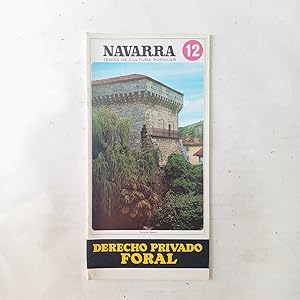 Bild des Verkufers fr NAVARRA TEMAS DE CULTURA POPULAR 12: DERECHO PRIVADO FORAL zum Verkauf von LIBRERIA CLIO