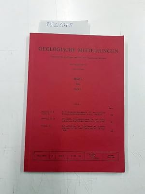 Geologische Mitteilungen - Band 7, Heft 3