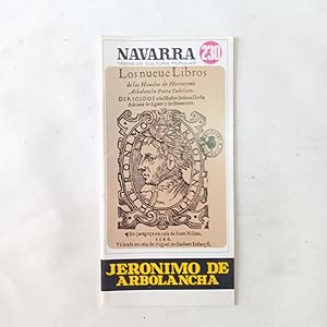 Immagine del venditore per NAVARRA TEMAS DE CULTURA POPULAR 230: JERNIMO DE ARBOLANCHA venduto da LIBRERIA CLIO