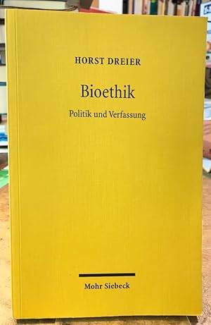 Bild des Verkufers fr Bioethik. Politik und Verfassung. zum Verkauf von Antiquariat Thomas Nonnenmacher