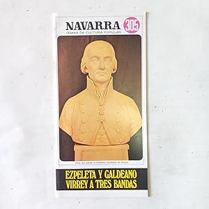 Immagine del venditore per NAVARRA TEMAS DE CULTURA POPULAR 305: EZPELETA Y GALDEANO VIRREY A TRES BANDAS venduto da LIBRERIA CLIO