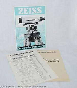 ZEISS - Geodätische Instrumente. GEO 167 / II.