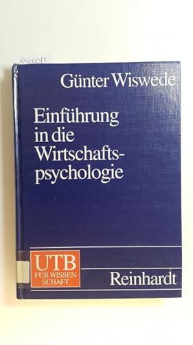 Seller image for Einfhrung in die Wirtschaftspsychologie : 9 Tabellen for sale by Gebrauchtbcherlogistik  H.J. Lauterbach