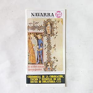 NAVARRA TEMAS DE CULTURA POPULAR 255: CEREMONIAL DE LA CORONACIÓN, UNCIÓN Y EXEQUIAS DE LOS REYES...