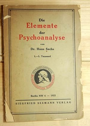 Die Elemente der Psychoanalyse.