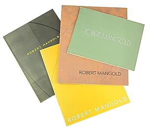 Robert Mangold [Four Gallery Catalogs from the La Jolla Museum of Contemporary Art and PaceWilden...