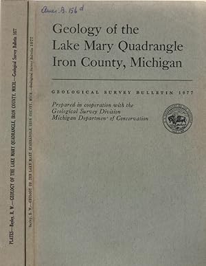 Bild des Verkufers fr Geological Survey Bulletin 1077 Geology of the Lake Mary Quadrangle Iron County, Michigan by Richard W. Bayley (Text - Plates) zum Verkauf von Biblioteca di Babele