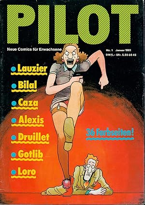 Pilot - Nr. 01 bis Nr. 26 - Neue Comics für Erwachsene - Vollständig; Vermerk: Bei allen Heften w...