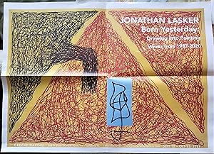 Seller image for Born Yesterday (exhibition announcement/poster by Jonathan Lasker) for sale by DR Fine Arts