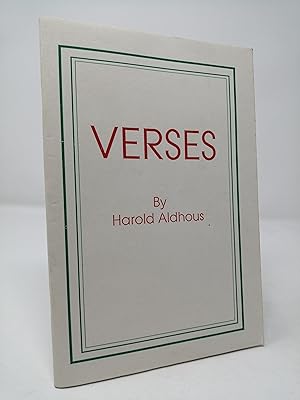Seller image for Verses. for sale by ROBIN SUMMERS BOOKS LTD