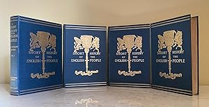 Bild des Verkufers fr A Short History of the English People | Illustrated Edition (4 Volumes Complete) zum Verkauf von Little Stour Books PBFA Member