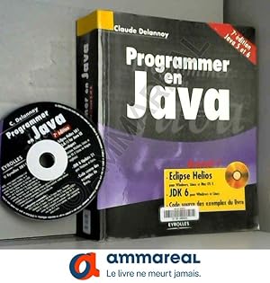 Image du vendeur pour Programmer en Java (avec CD-rom) mis en vente par Ammareal