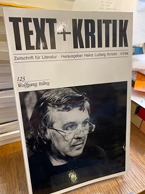 Wolfgang Hilbig. (= Text + Kritik 123). Zeitschrift für Literatur. Herausgegeben von Heinz Ludwig...