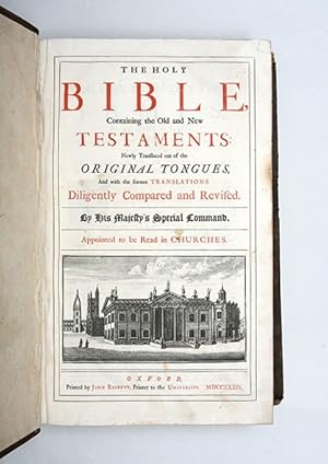 Seller image for The Holy Bible, containing the Old and New Testaments; [together with:] The Book of Common Prayer. for sale by Peter Harrington.  ABA/ ILAB.