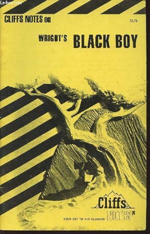 Bild des Verkufers fr Cliffsnotes Black boy notes zum Verkauf von Le-Livre