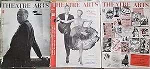 Immagine del venditore per Theatre Arts: magazine: July 1955, April 1955 & Oct. 1955 (complete text to 3 issues: "King of Hearst", "Three for Tonight" & "Porgy") venduto da DR Fine Arts
