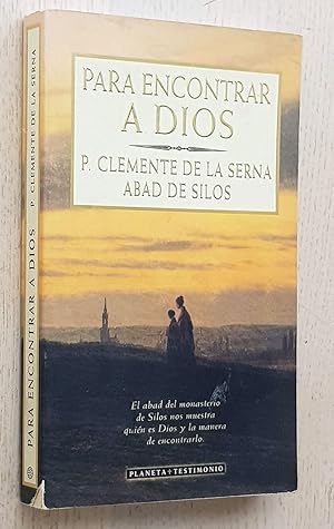 Imagen del vendedor de PARA ENCONTRAR A DIOS a la venta por MINTAKA Libros