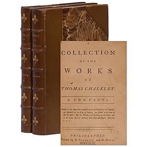 A Collection of the Works of Thomas Chalkley in Two Parts