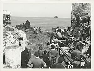 Stromboli (Original photograph on the set of the 1950 film)