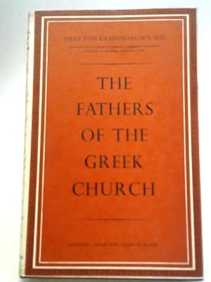 Image du vendeur pour Fathers of The Greek Church mis en vente par World of Rare Books