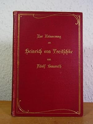 Zur Erinnerung an Heinrich von Treitschke (Alte Bekannte. Gedächtnisblätter II)