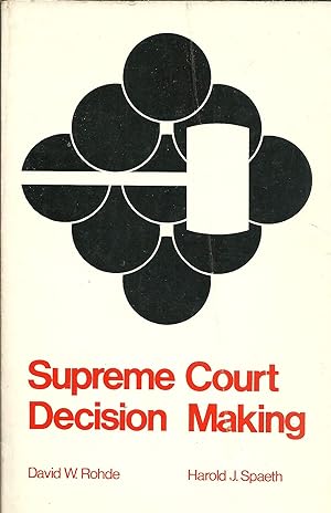 Seller image for Supreme Court Decision Making for sale by Lincbook