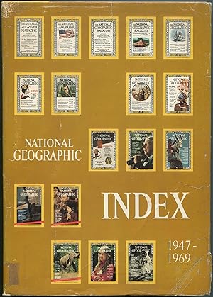 Bild des Verkufers fr National Geographic Index, 1947-1969 Inclusive zum Verkauf von Between the Covers-Rare Books, Inc. ABAA