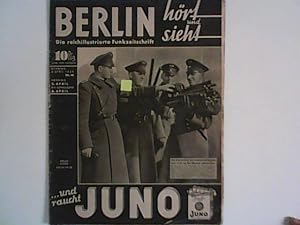 Berlin hört und sieht, Nr. 3 / 15. - 21. Januar 1939 ; Die reichillustrierte Funkzeitschrift.